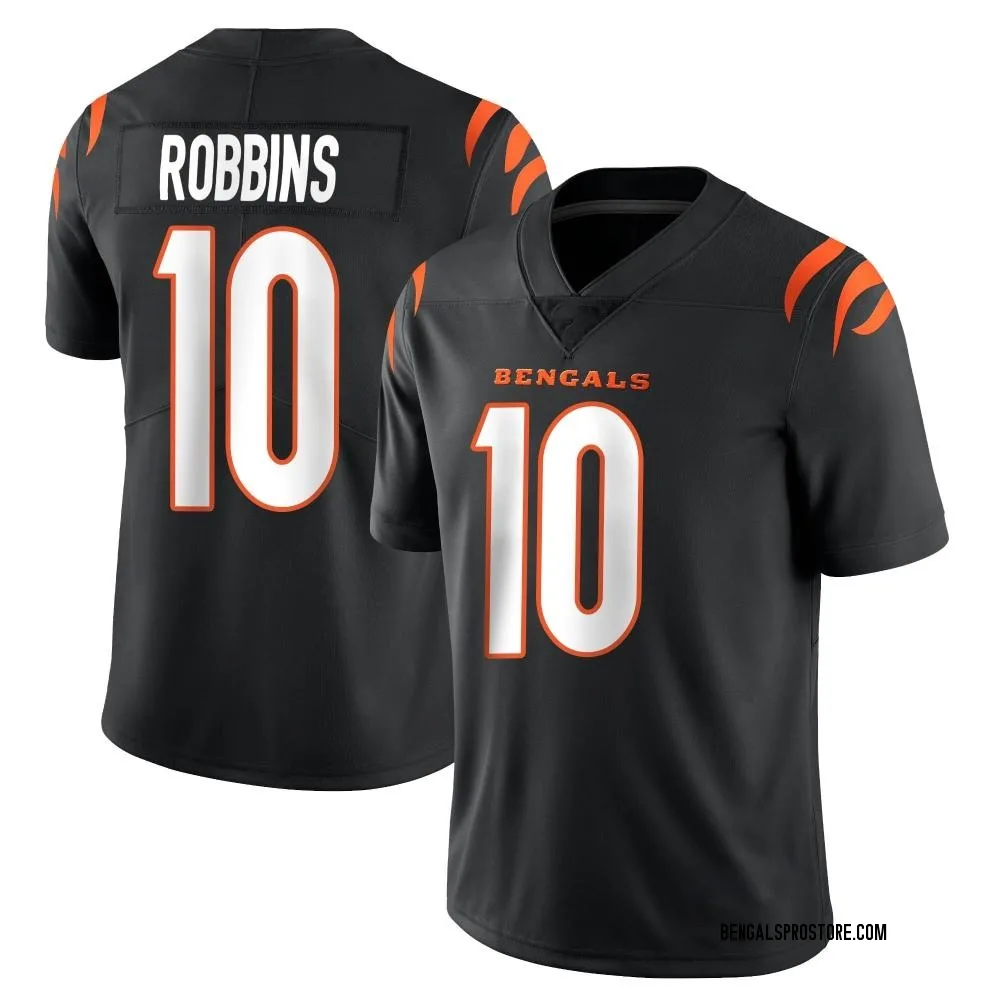 Youth Limited Brad Robbins Cincinnati Bengals Black Team Color Vapor Untouchable Jersey
